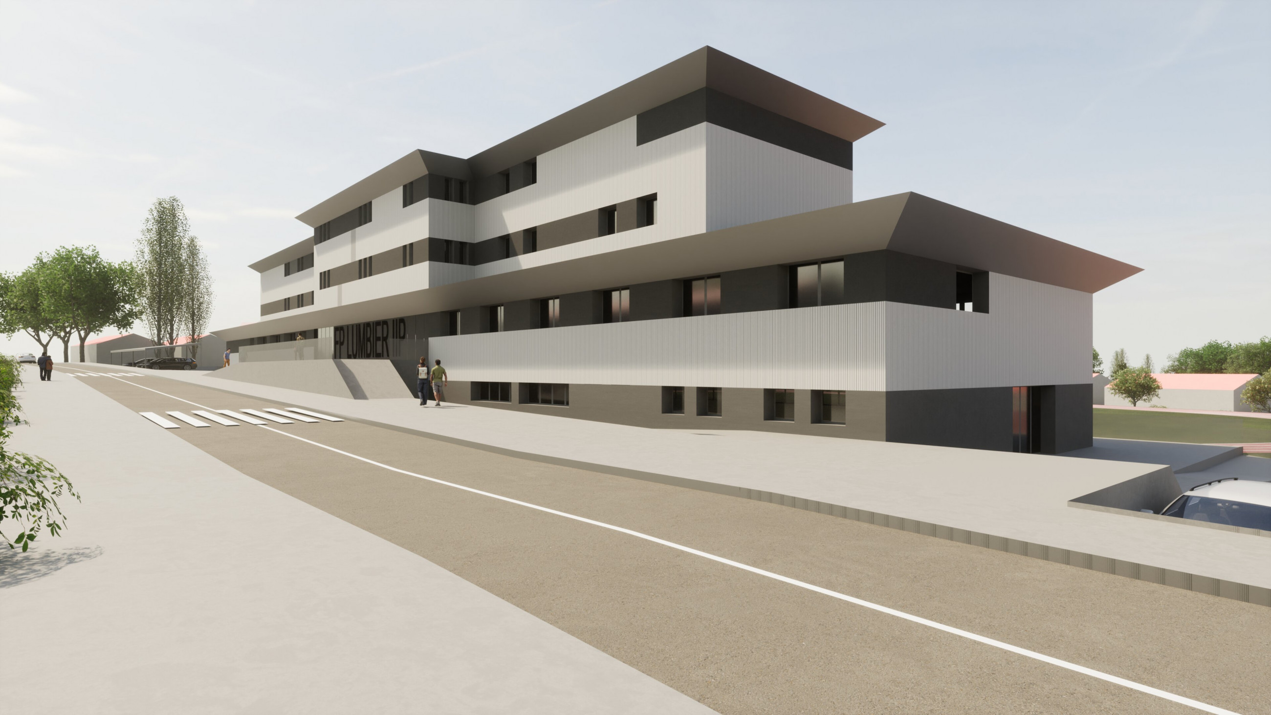 Reforma del edificio residencia del CIP FP Lumbier IIP (Navarra)