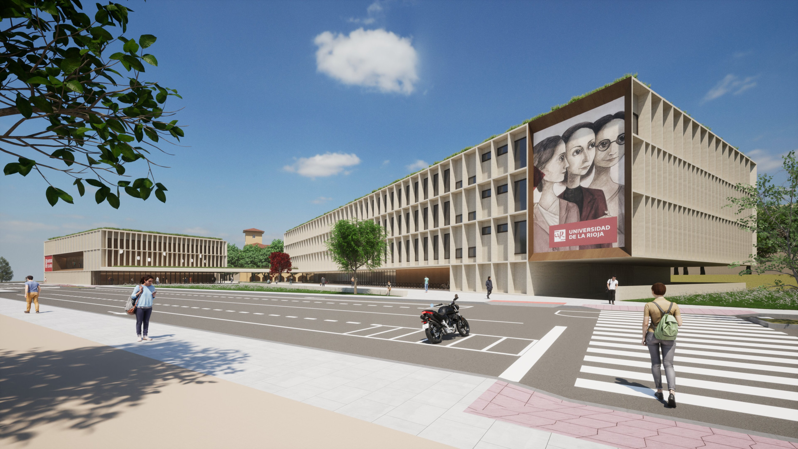 Nuevo edificio para la Facultad de Ciencias de la Salud de la Universidad de La Rioja, Logroño.
